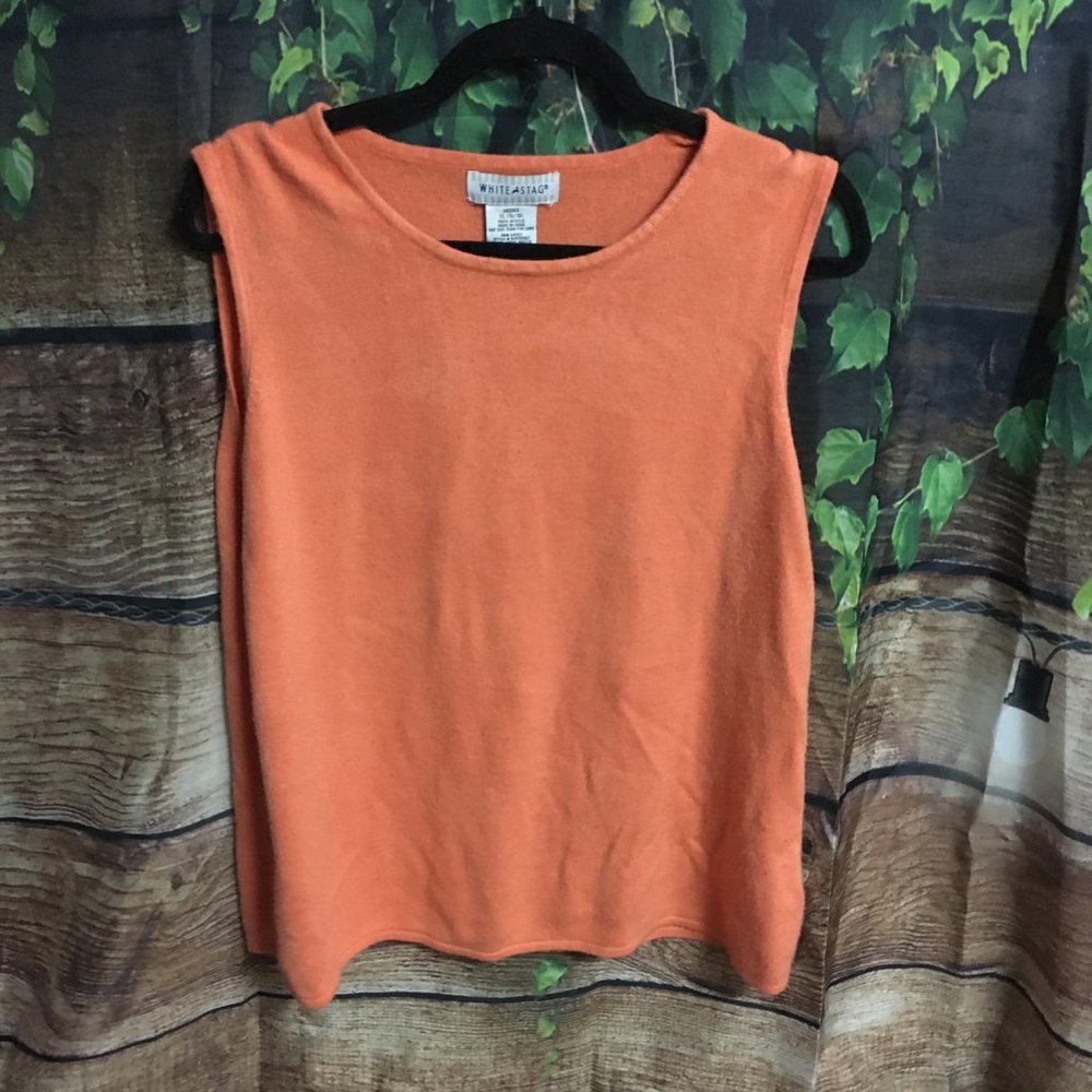 🍊Orange Sweater Vest - Picture 2 of 6